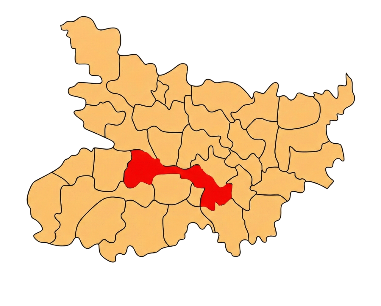 Bihar Map